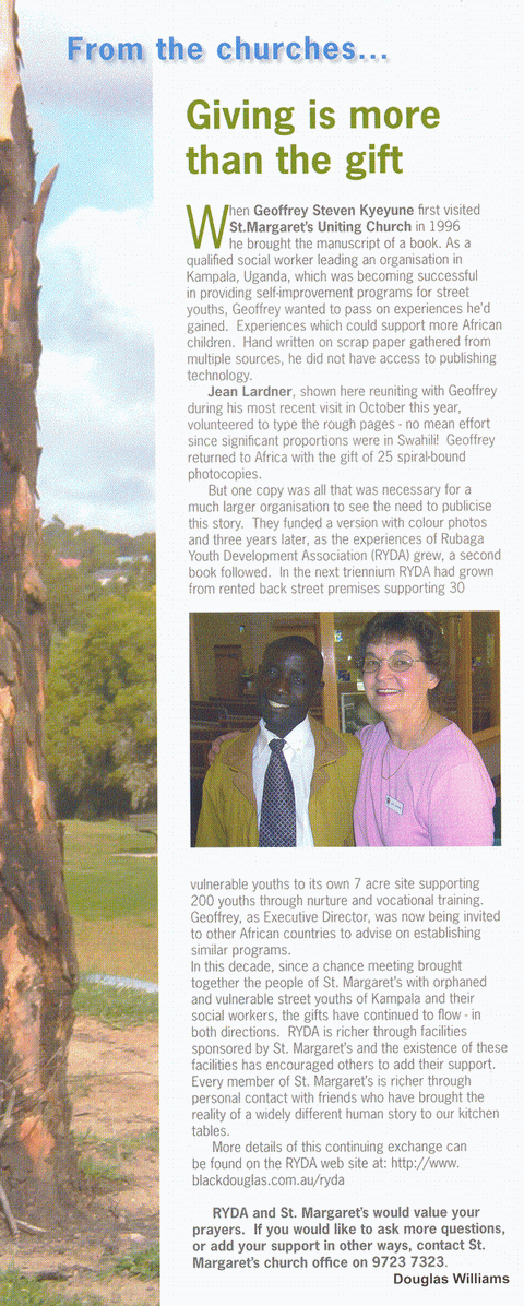 Article: Living Today in Mooroolbark