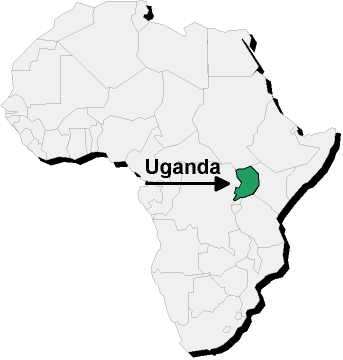 Uganda in Africa